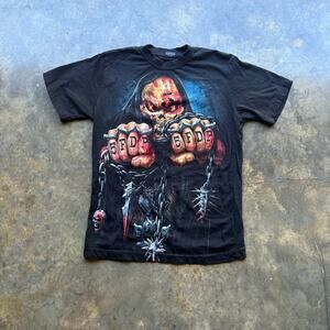 Vintage Y2K Five Finger Death‎ Punch AOP T-shirt